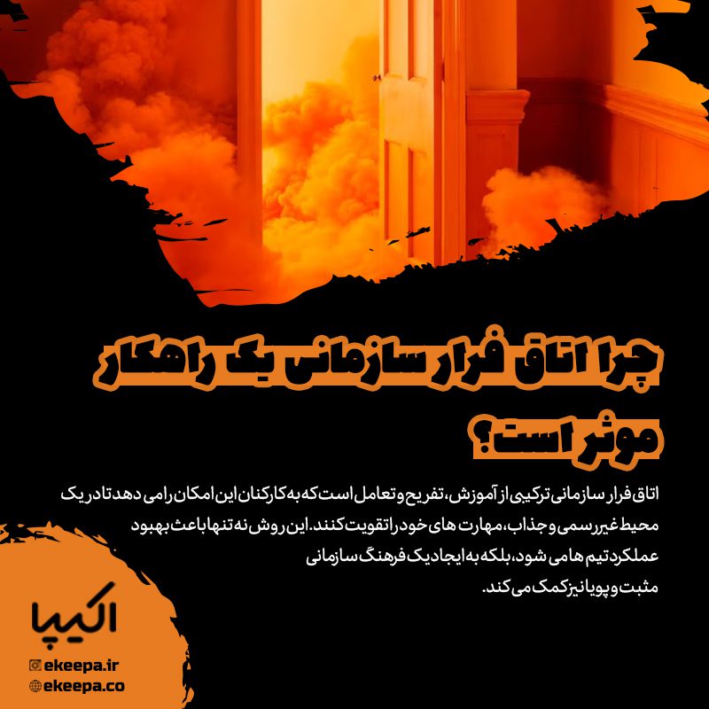 چرا اتاق فرار سازمانی یک راهکار موثر است